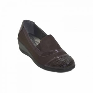 Mocassini con zeppa Cinzia soft
