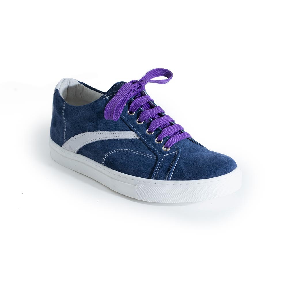 Sneakers uomo in camoscio - immagine 3