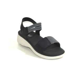 Cinzia soft sandalo con strappo