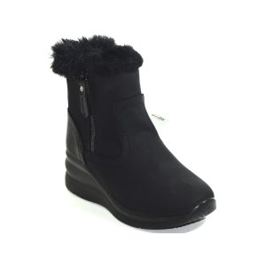 Stivaletto con pelliccia