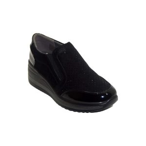 Sneakers a mocassino liscio