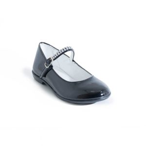 Ballerina elegante vernice nero