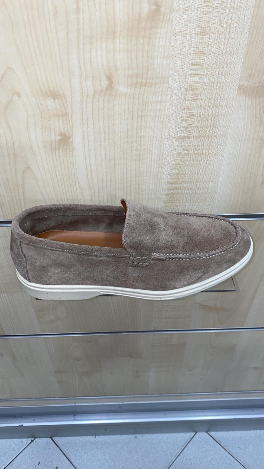 Mocassino camoscio uomo - immagine 6
