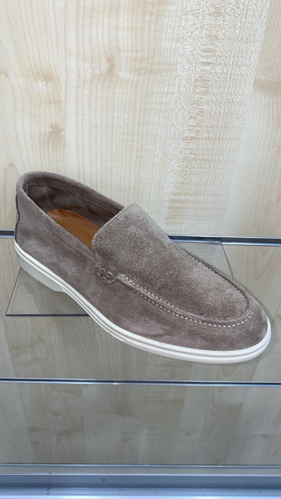 Mocassino camoscio uomo - immagine 3