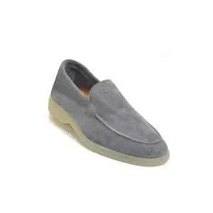 Mocassino camoscio uomo