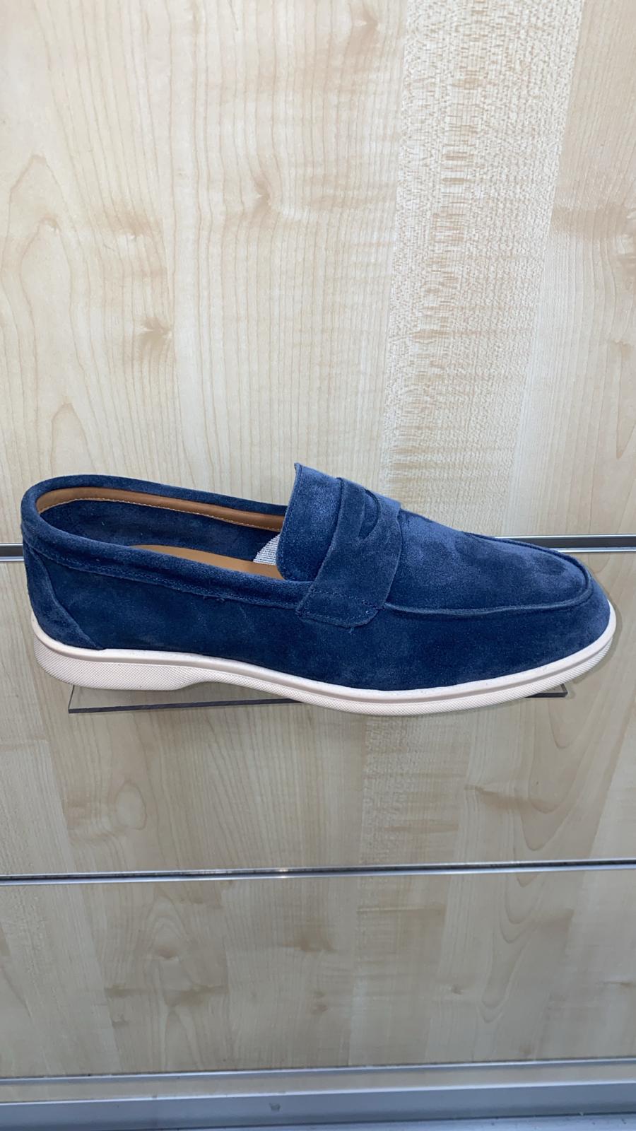 Mocassino camoscio uomo - immagine 5