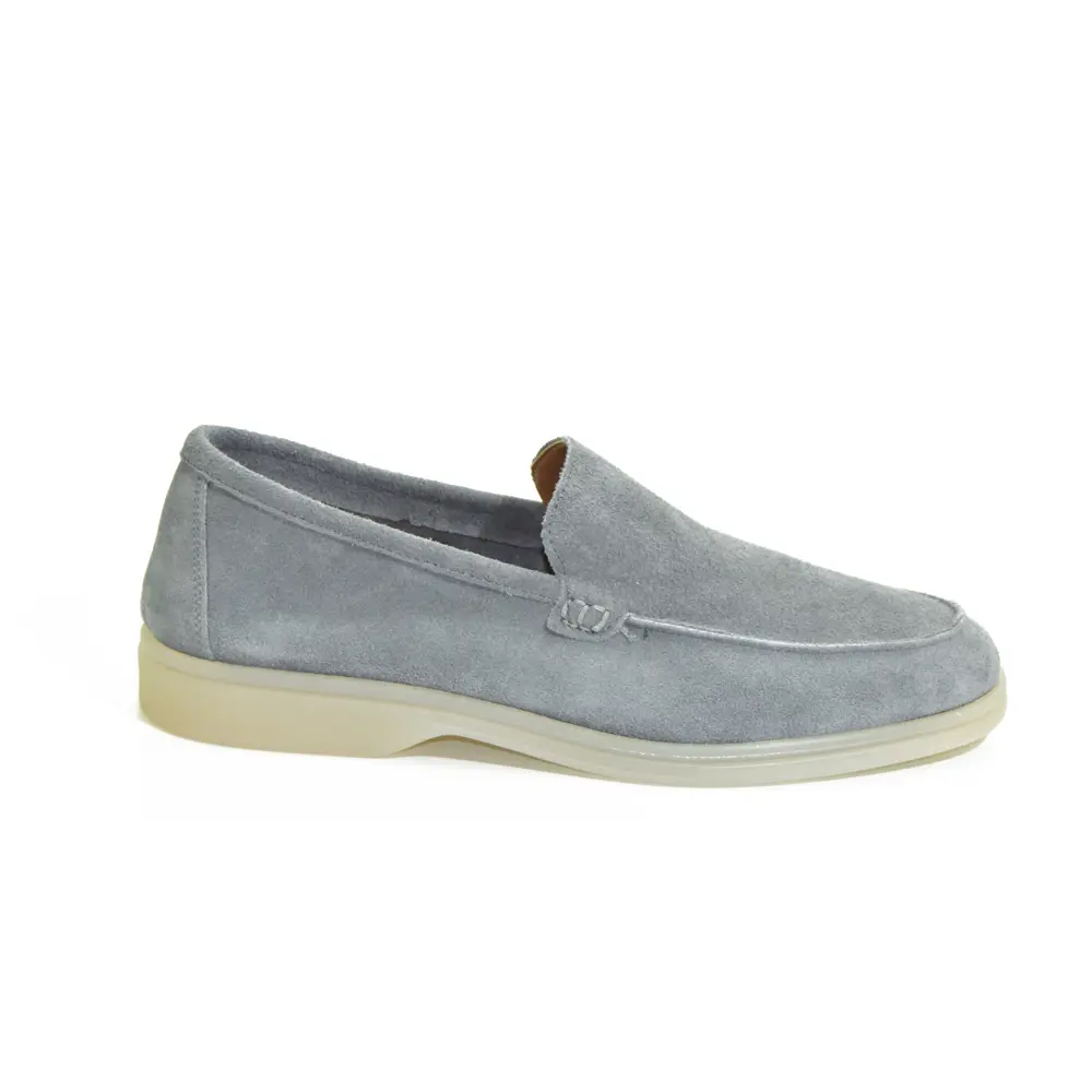 Mocassino camoscio uomo - immagine 4