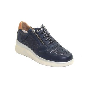 Sneakers lacci e cerniera cinzia soft