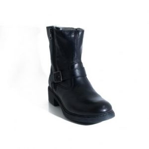 Stivaletto nero borchie