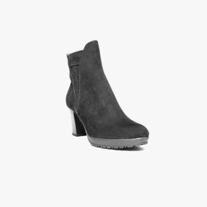 Stivaletto nero tacco alto