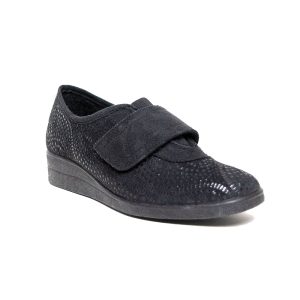 Pantofola chiusa stoffa donna