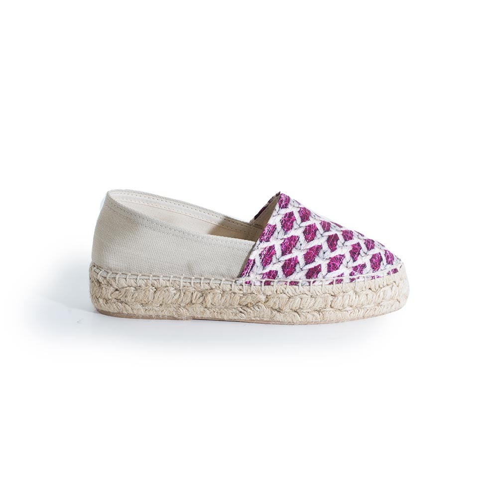 Espadrillas donna zeppa - immagine 2