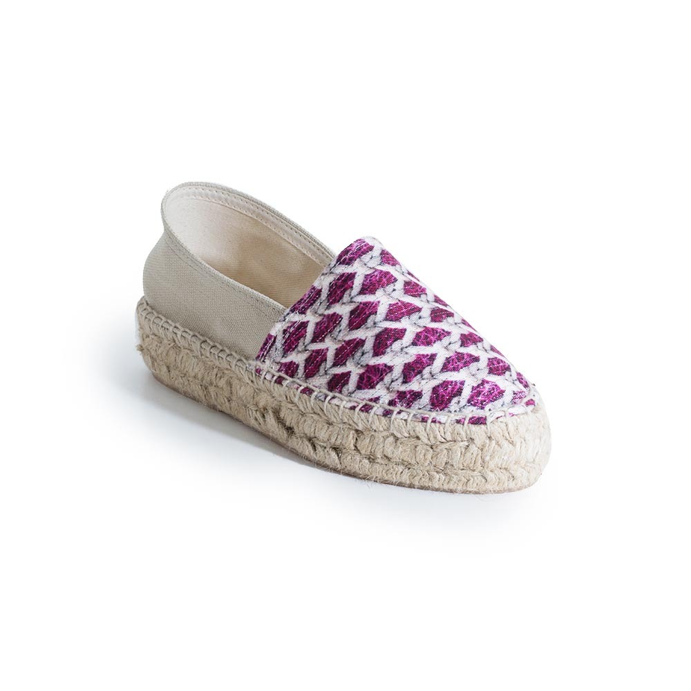 Espadrillas donna zeppa