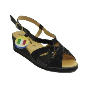 Sandali donna con zeppa