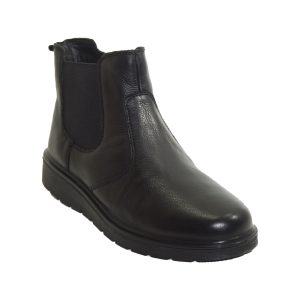 Tronchetto uomo pelle nero