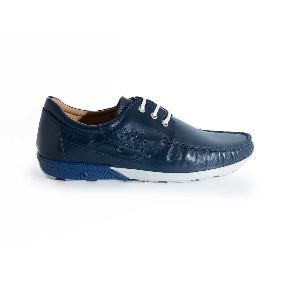 Sneakers uomo in pelle - immagine 2