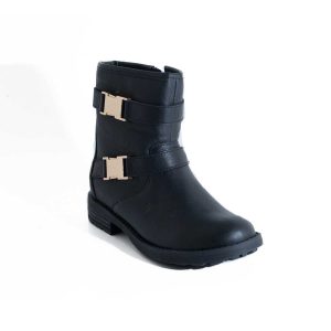 Stivaletto pelle nero