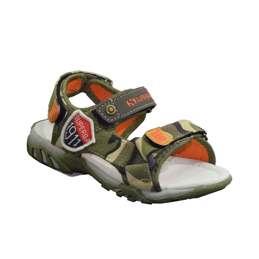 Superga sandalo tessuto mimetico