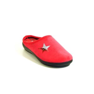 Ciabatte panno rosse